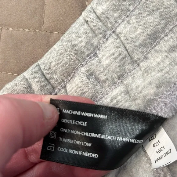 90 Degree Men's Heather Grey Jogger Pants with Gray Drawstring/NWT/L - Picture 9 of 14